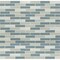 Ackland Palette Mist Brick 12 in. x 12 in. Glossy Glass Stone Glossy Glass Stone Mosaic Wall Tile, 20PK AKM-G-PAMI1X4BR-CA - alternate 1